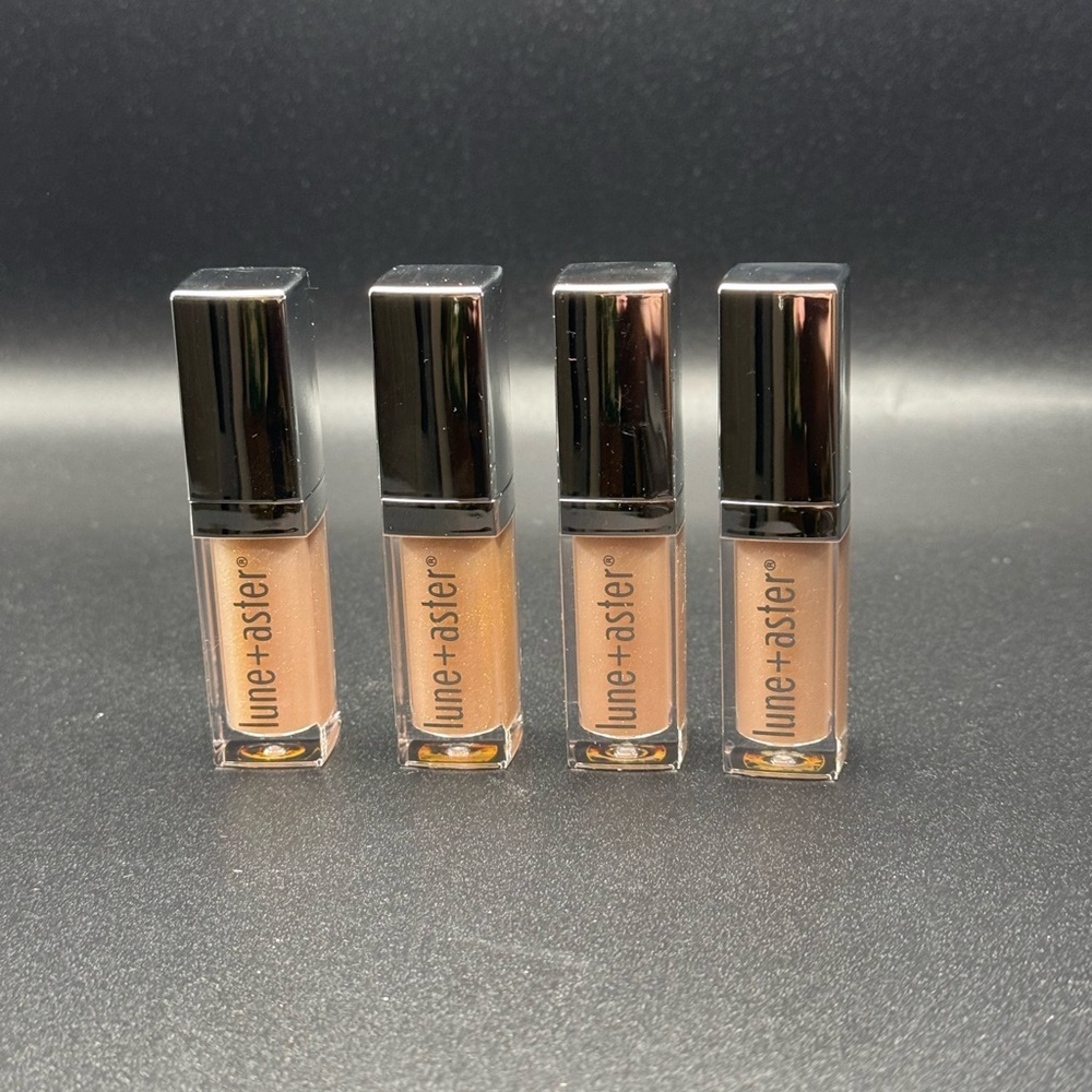 Lune+Aster Set of 4 Travel Size Lip Glosses in shade Founder